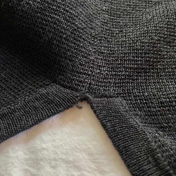 Long Black Cardigan with Long sleeves - Picture 6 of 6